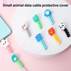Защитный чехол для кабеля USB, с изображением животных
