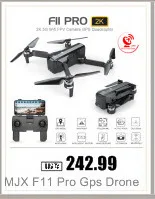2 пары B4W X11 пропеллер лезвие складной пропеллер реквизит для MJX B4W JJR/C X11 gps RC Wifi FPV Дрон