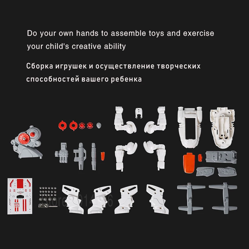 XIAOMI MIJIA Bravokids Робот Детская самодельная игрушка набор модель воина фигурка