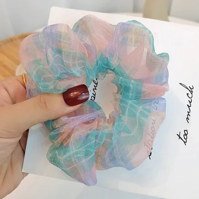 Повязка для волос в клетку с крупным кишечником |