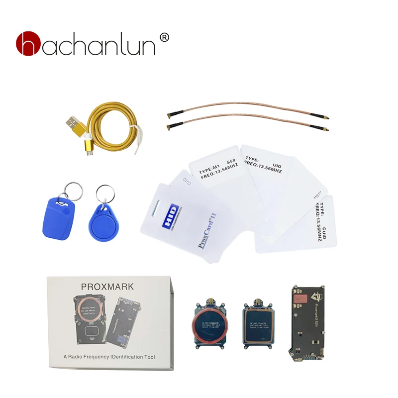 Комплекты Proxmark3 V2 DEV программатор RFID Дубликатор-Дубликатор считыватель записей UID