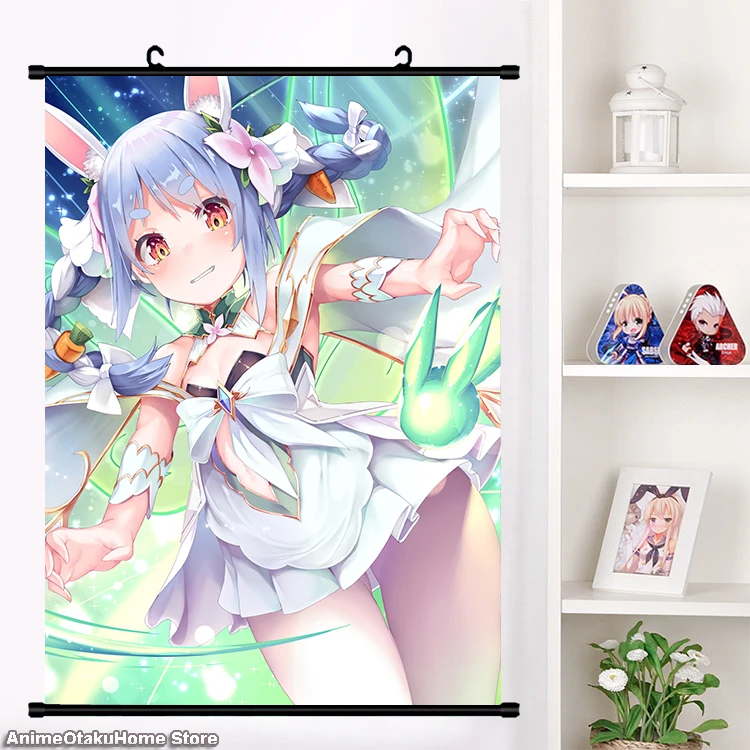 Лидер продаж аниме VTuber Hololive Usada Beijing Ora Girls Persona HD настенный свиток рулон печать