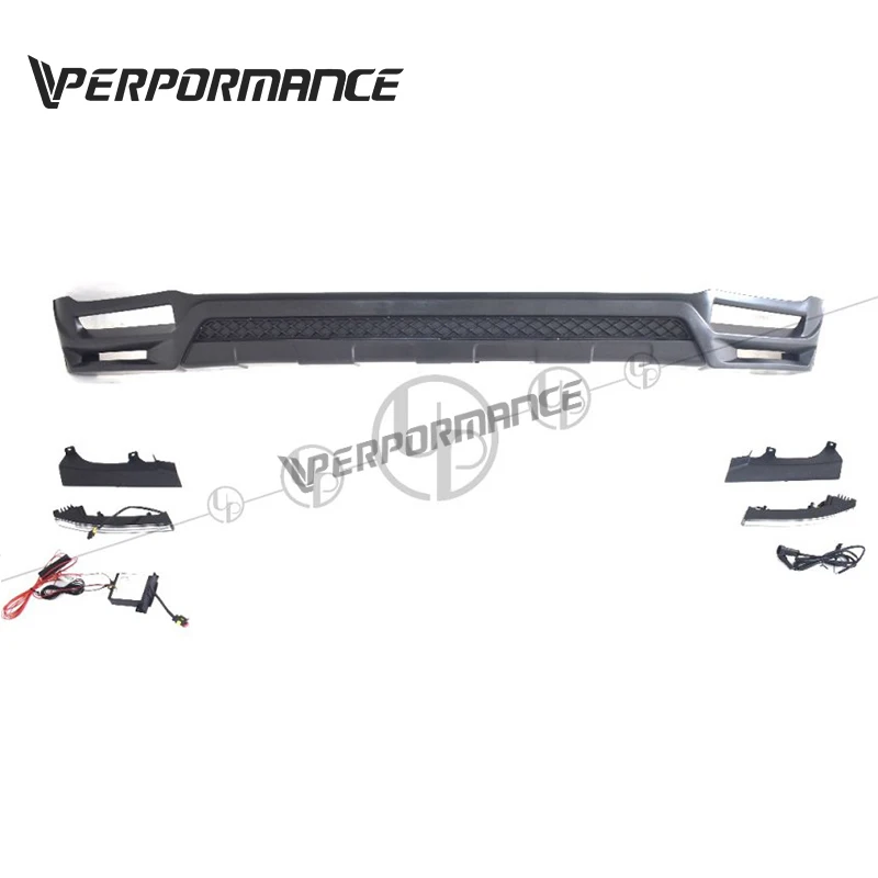 W464 Передние Губы B дизайн с светодиодный подсветкой для G550 G500 2019 год|Обвесы| |