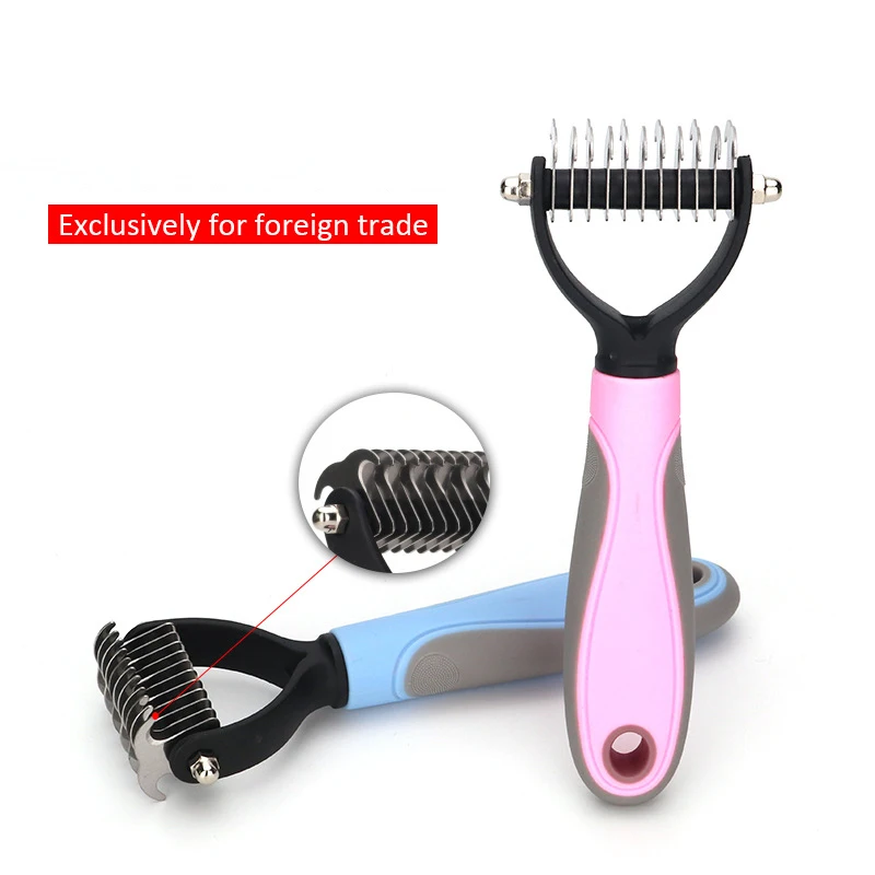 Deshedding Щетка многофункциональная расческа для удаления волос собаки кошка
