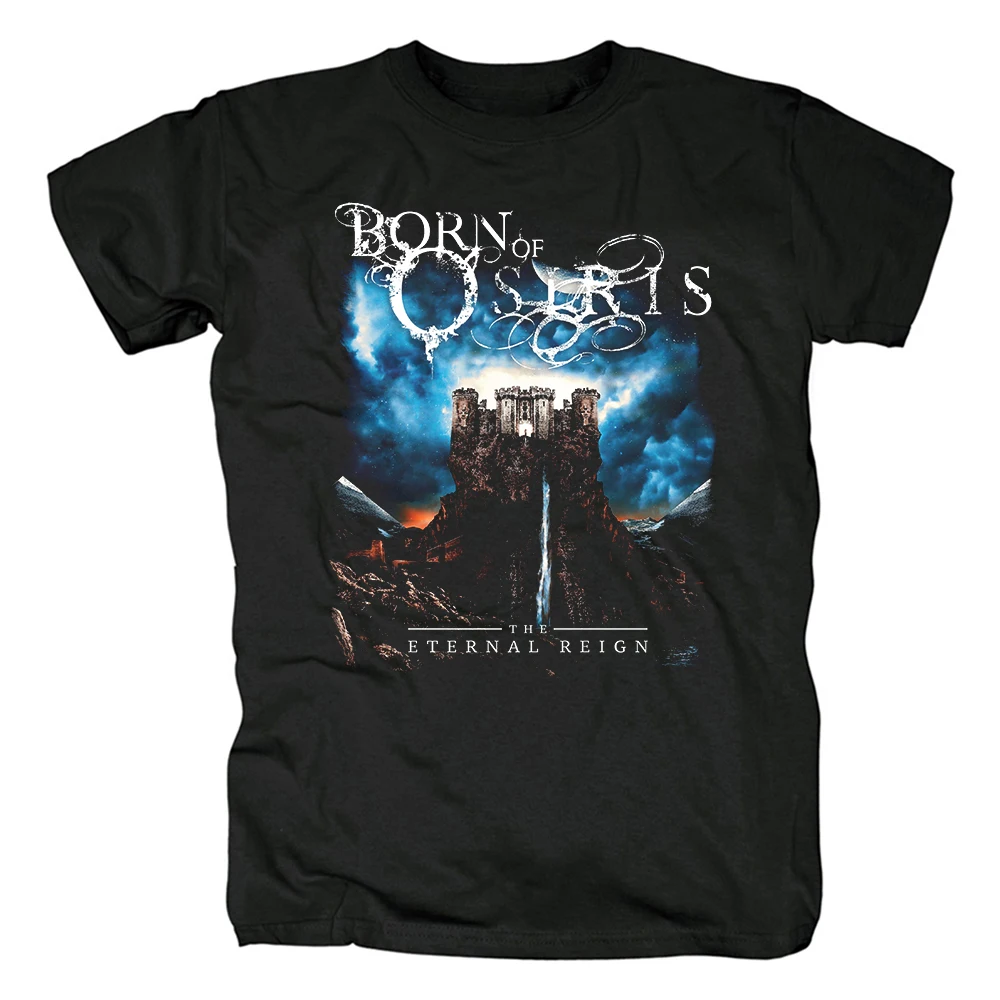 

11 видов стилей Born Of Osiris брендовая футболка хлопок панк фитнес металлические черные футболки Ropa Mujer рок-группа мужские футболки скейтборд
