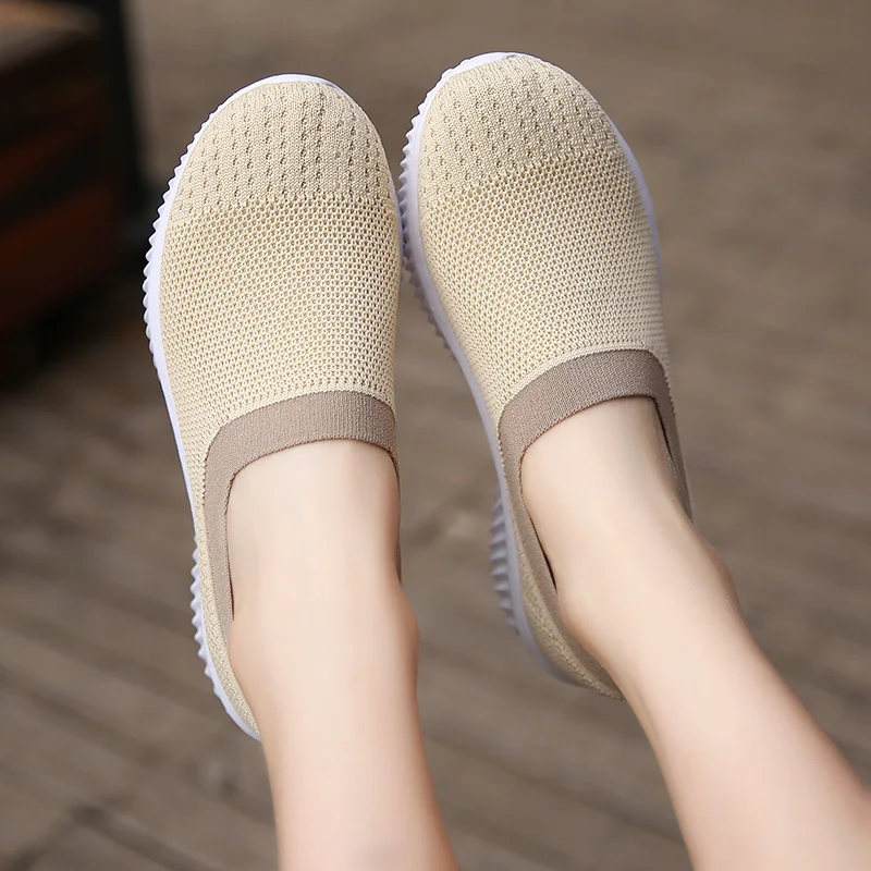 Tenis Mujer 2021 Tennis Shoes for Woman New Breathable Mesh Sneakers Female Platform Chaussure Femme Deportivas Jogging Trainers