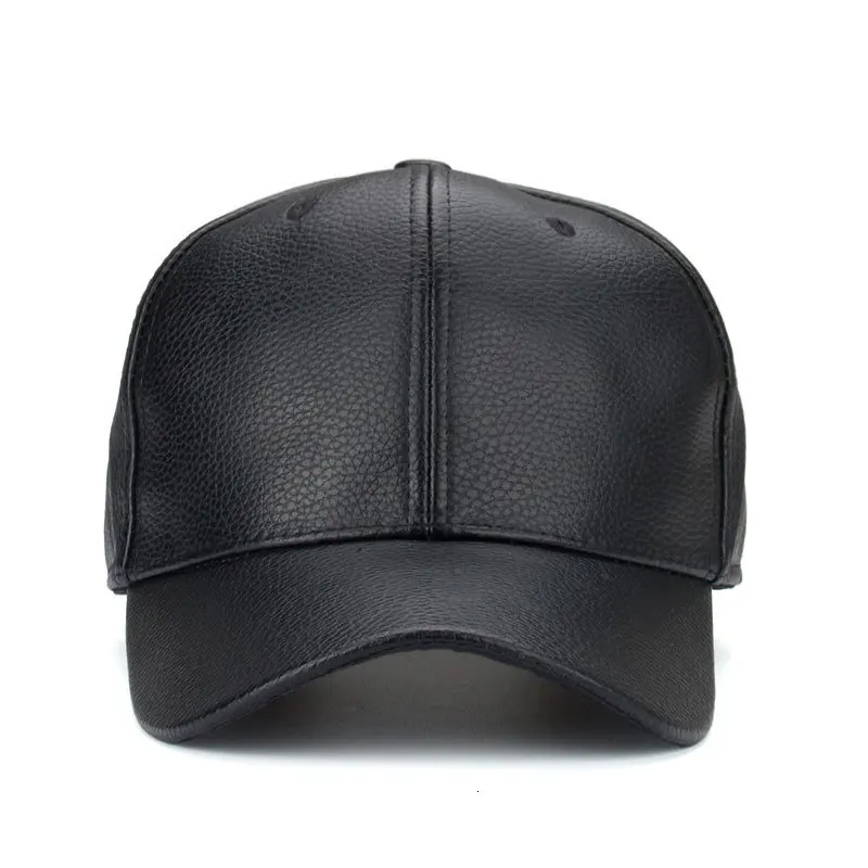 Классическая каменная зернистая ПУ Солнцезащитная бейсболка с козырьком шляпа