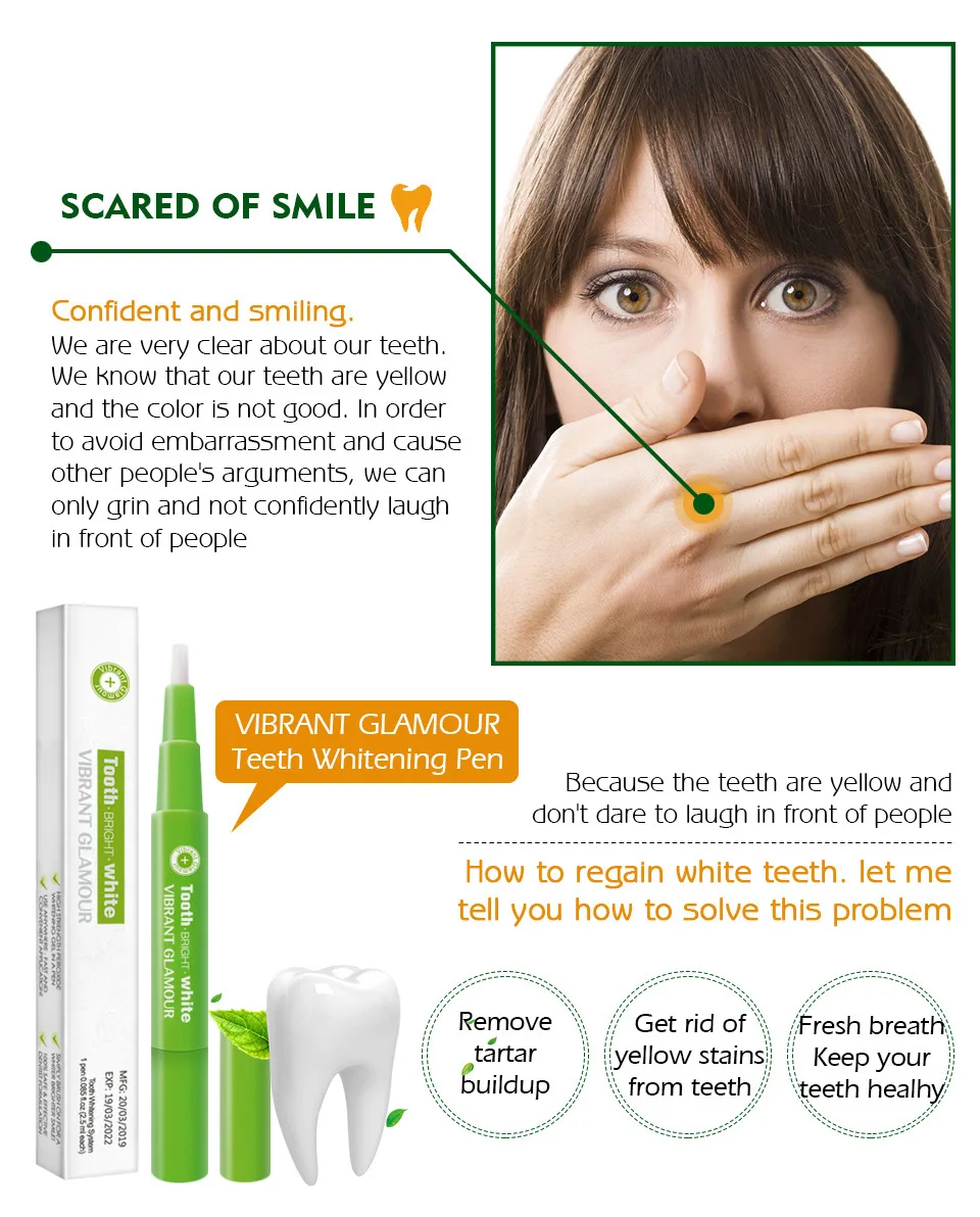 

Test whitening oral care 3ml