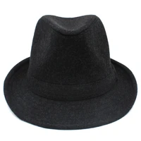 2 colors 4 sizes men women felt fedora hats trilby caps jazz sunhat classical party street style outdoor travel winter warm