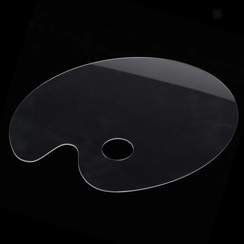 Прозрачная акриловая палитра для Смешивания Краски художника делает очистку