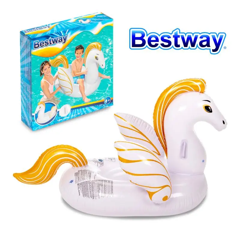 Huge Inflatable Pegasus Pool Floats PVC Summer Swimming Ring for Float Mattress Toys | Air Mattresses