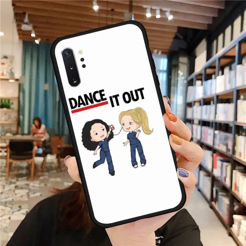 

Greys Anatomy Nurse Doctor Phone Case For Samsung galaxy S 7 8 9 10 20 edge A 6 10 20 30 50 51 70 note 10 plus