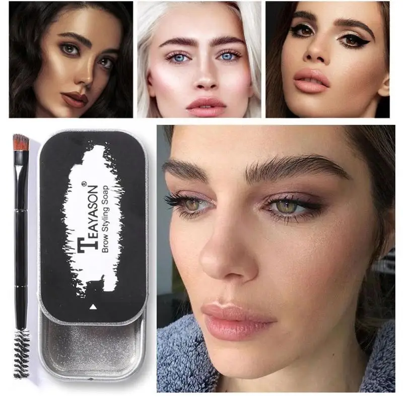 Волшебное мыло для бровей 3D пушистые брови гель-помада укладки глаз тинт гель