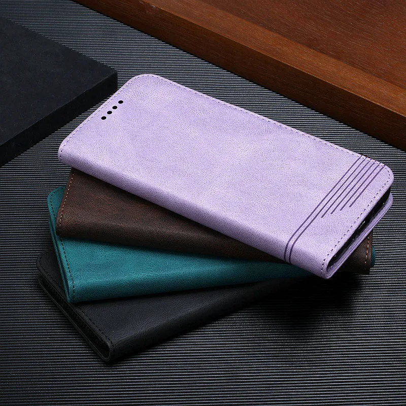 strong mangetic flip cover for realme 7 7i 7 pro 8 8 pro c12 c15 c17 pu leather wallet case for narzo 30 pro 20 pro phone covers free global shipping