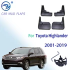 Брызговики для Toyota Highlander Kluger 2001-2019, 2002 2003