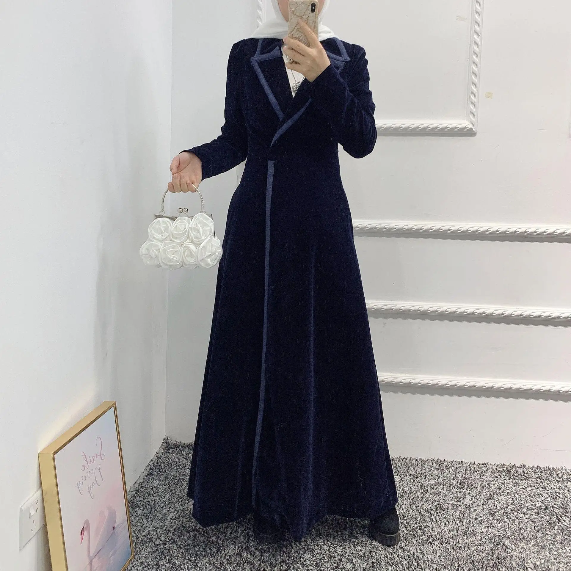 Коллекция осень/зима 2021 года европейская американская удлиненная версия