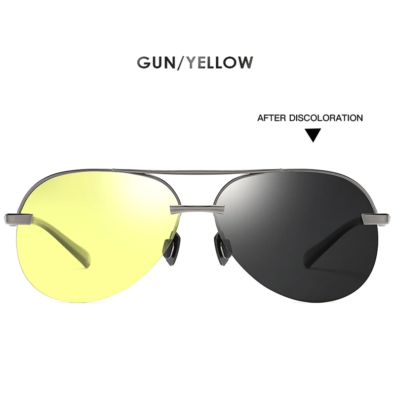 

Photochromic Men Sunglasses Polarized Glasses Day Night Vision Driving Fishing Sport Eyeglasses For Male Oculos De Sol Masculino