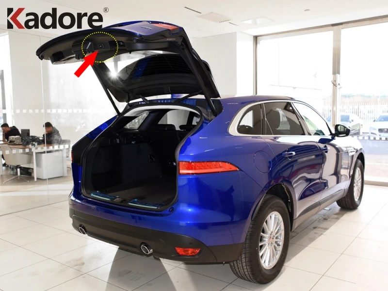 Матовая задняя коробка багажник на хвост для Jaguar АБС пластик переключатель рамы
