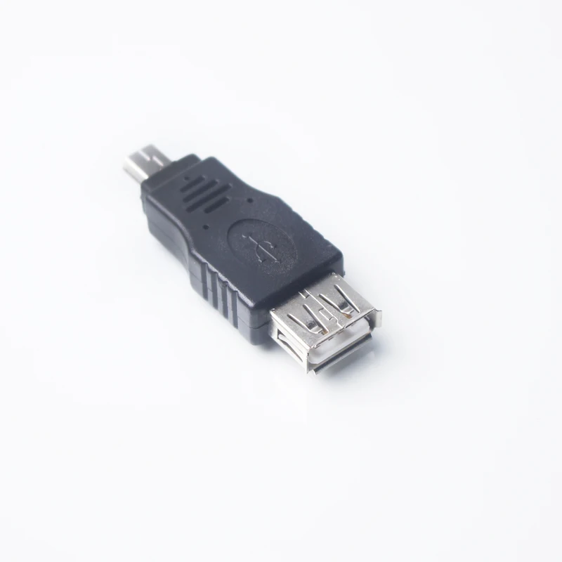 Lingable Оптовая Продажа Mini USB 5Pin штекер на 2 0 A гнездо OTG адаптер конвертер коннектор