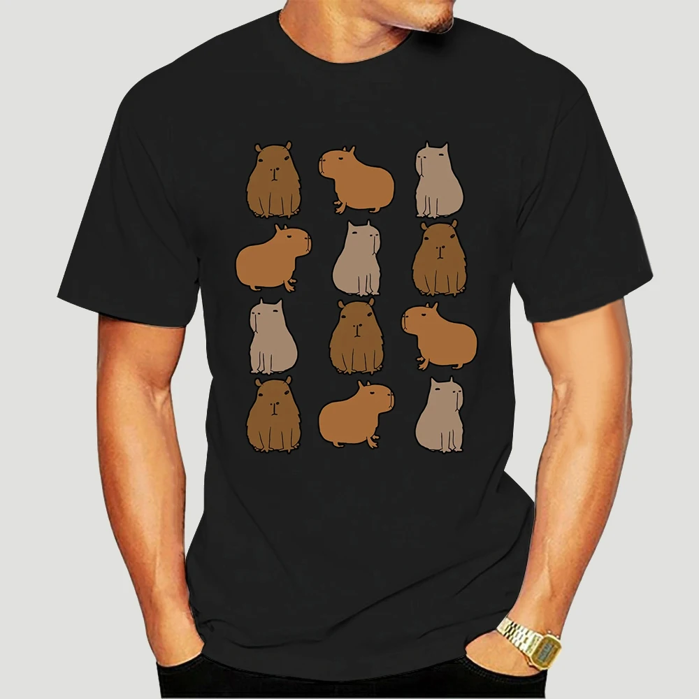 

Streetwear Capybara Man T Shirt