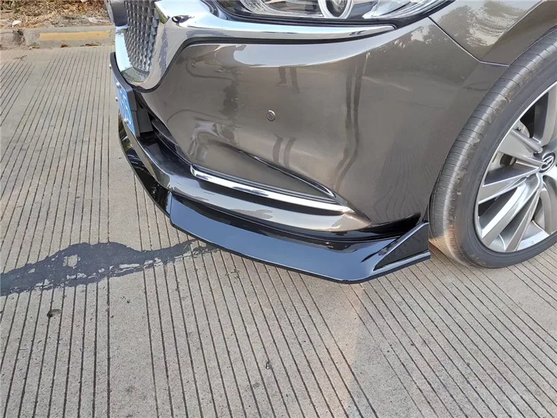 3 шт. спойлер на передний бампер для Mazda 6 Atenza 2019 2020 накладка из углеродного волокна