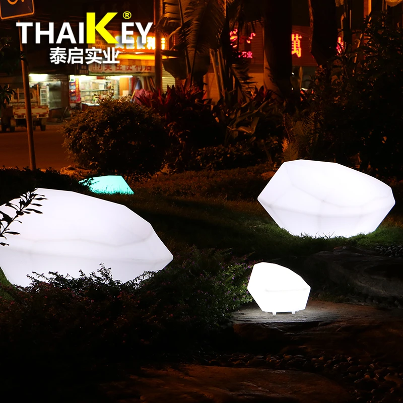 Лампы с солнечной батареей новинка лампа для бассейна шариков камней