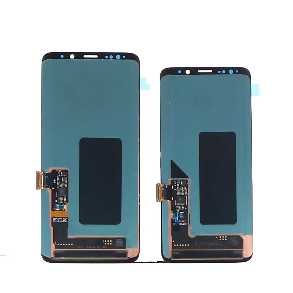 Супер AMOLED Замена для SAMSUNG Galaxy S9 lcd сенсорный экран дигитайзер с черной точкой пикселей S9 Plus G960 G965