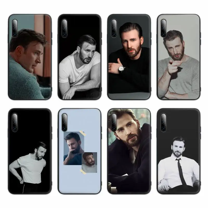 

Chris Evans Phone Case For Redmi Note 6 8 9 Pro Max 9s 8t 7 5A 5 4 4x Silicone Cover