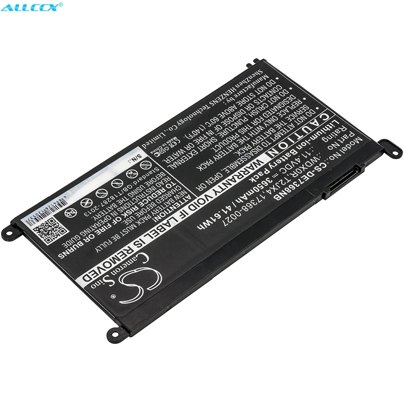 Cameron Sino 3650 мАч аккумулятор 17368 0027 T2JX4 WDX0R для DELL INS 13MF PRO D1708TS D1508TS Inspiron 13 7368|Цифровые
