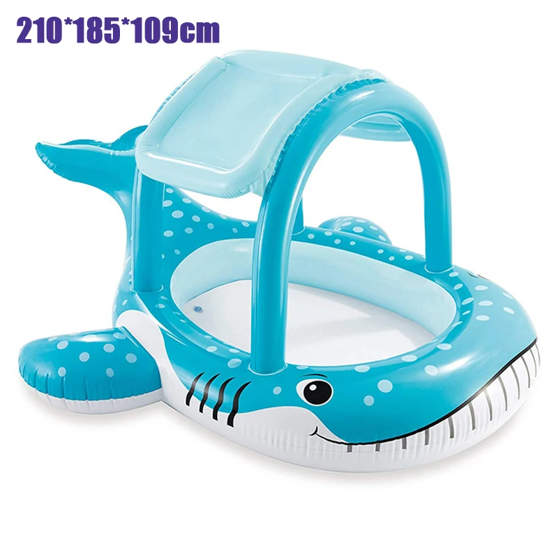 XMJ-0162-BLUE Палатка для животных, надувной бассейн, Океанский шар, бассейн, яма, Круглый Бассейн, крытый/Открытый, складная игрушка для ванны для детей, подарки для детей - Цвет: XMJ-0162-BLUE