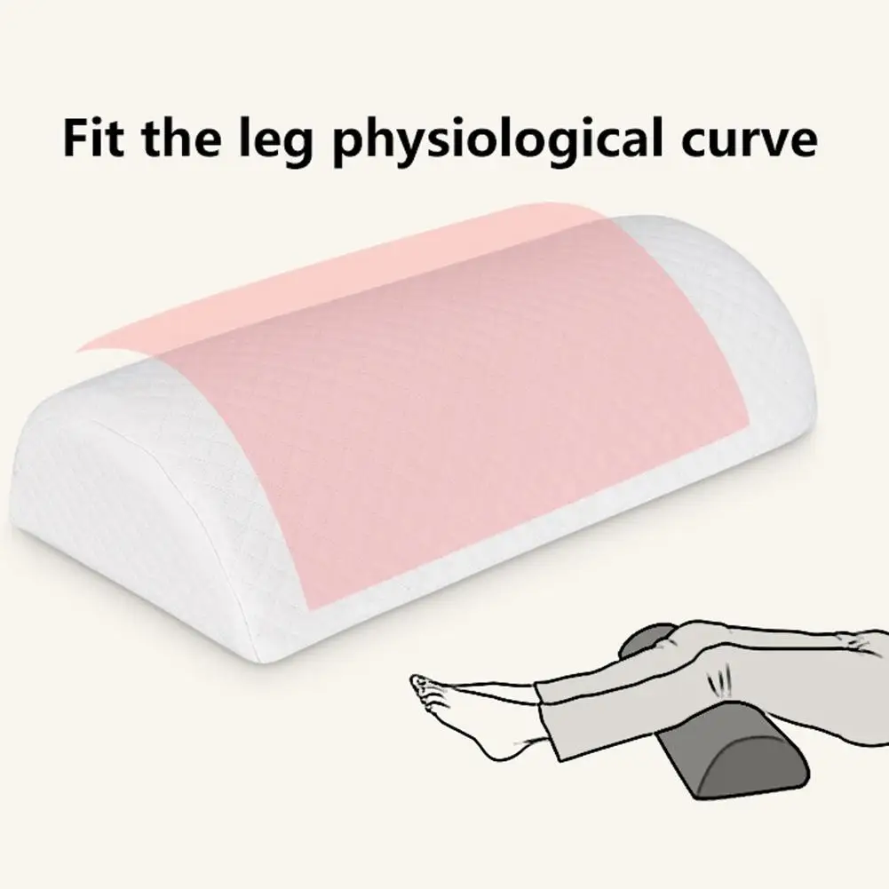 Half Moon валик Подушка облегчение боли в спине медленный отскок памяти хлопок