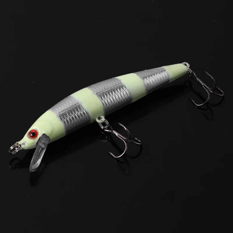 1 шт. рыболовная приманка в виде гольяна искусственная жесткая 10 см 28 9 г приманки