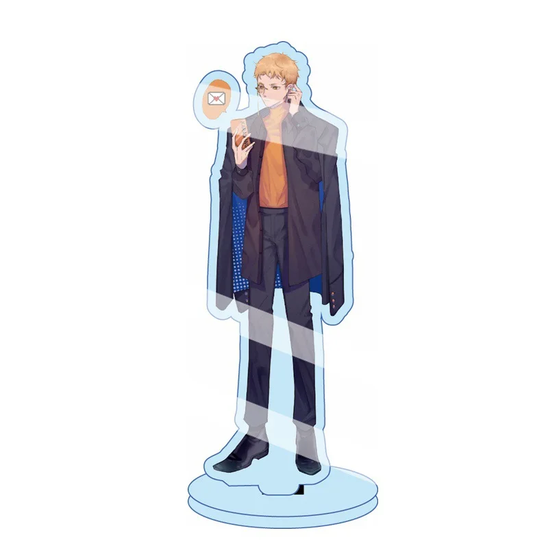 Новые аниме игрушки Haikyuu акриловый брелок подставка фигурка прозрачная для детей
