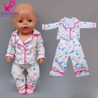 Кукольная куртка Reborn 43 см, одежда для куклы 18 дюймов, пуховик для куклы, Детская кукольная игрушка, одежда
