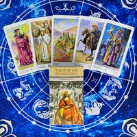 new tarot of the renaissance cards and pdf guidance divination deck entertainment parties board game support drop shipping 78pcs