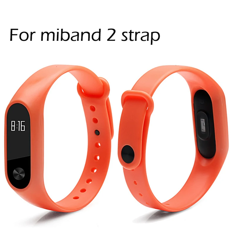 Умный Браслет сменный ремешок для Mi Band 2 силиконовые аксессуары браслет Xiaomi