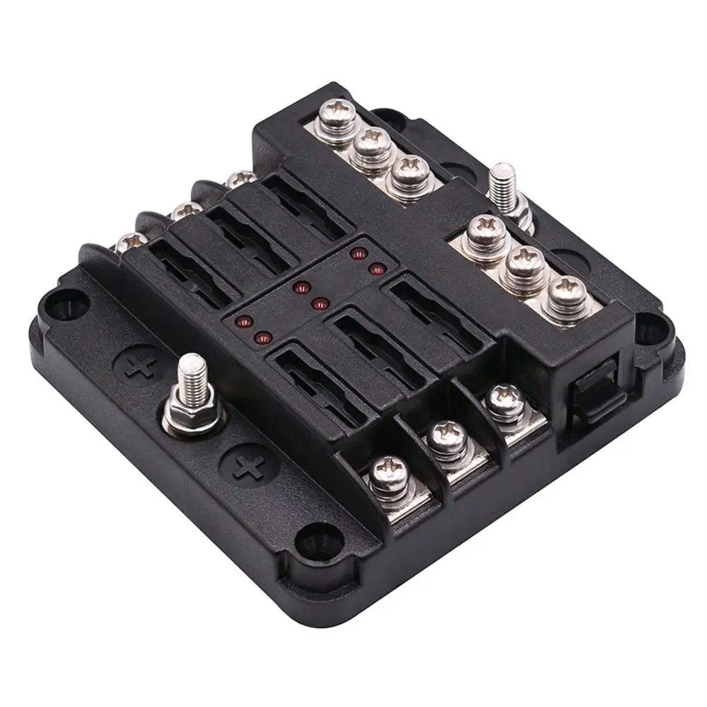 Держатель коробки предохранителей с 6 режимами 12 В/24 В сумка для автомобильного