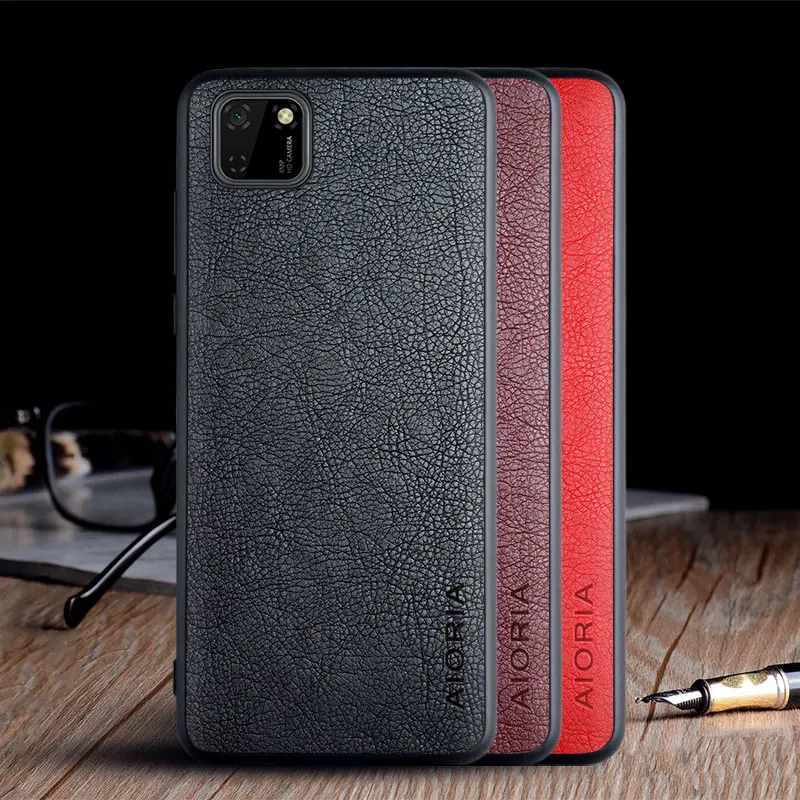 Чехол для Huawei Y5P Y6P Y7P funda роскошный винтажный кожаный чехол со слотом телефона huawei