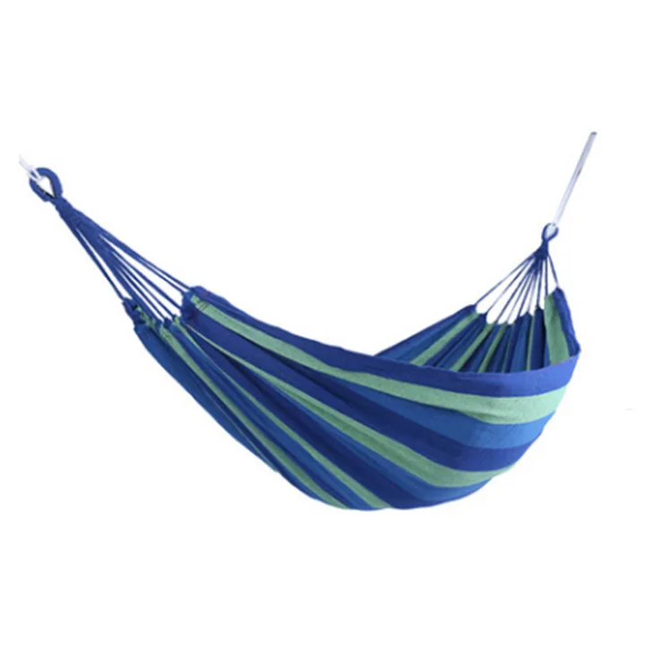 

Outdoor thick canvas leisure hammock