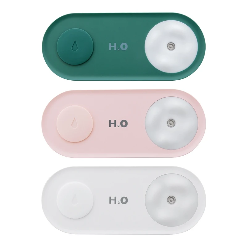 

Mini USB Air Humidifier Bottle Super Quiet Desk Air Humidifier Bottlew/ Night Light Spray Humidifier for Home Office