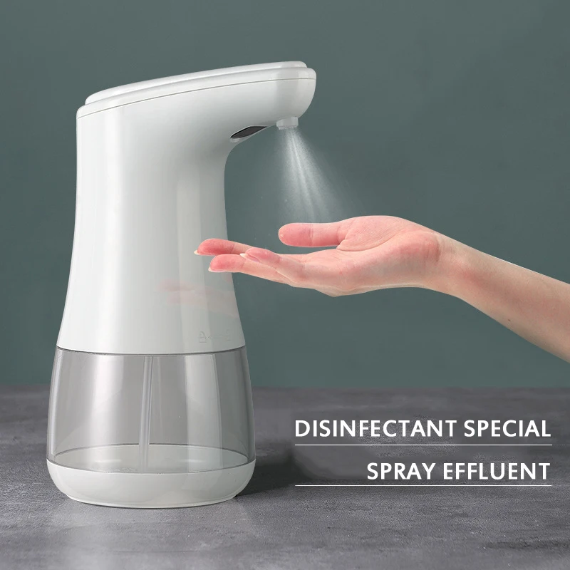 

Soap Dispensers 360ml Household Hotel Automatic Infrared Induction Alcohol Sanitizer Machine Spray Soap Liquid Storage Bottle