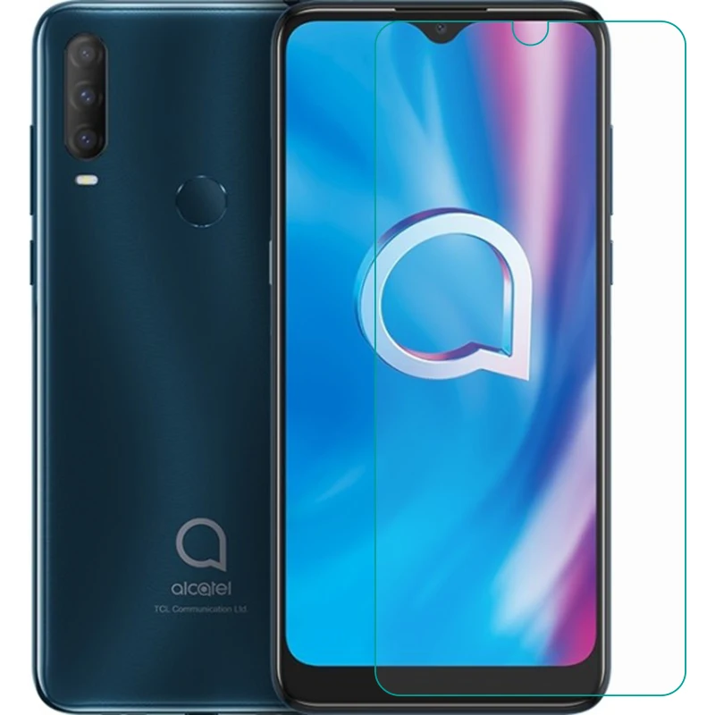 Закаленное стекло 9H для смартфона Alcatel 3L (2020) стеклянная Защитная пленка 1V 1A 1B 1S 2020