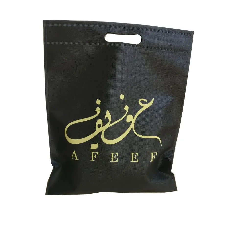 Оптовая Продажа 1000 шт./лот многоразовая высеченная сумка из нетканого материала