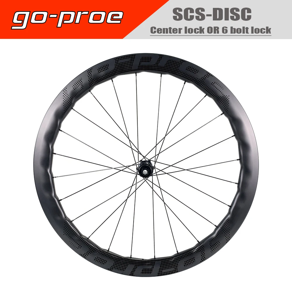 

Go-proe SCS 700c дорожный диск, Углеродные колеса, гравийная гоночная колесная пара, центральный замок или 6-болтовая Блокировка ступицы, 50 мм Глуби...