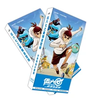 340 pcsset anime scissor seven killer seven postcard diy cartoon greeting cards message card fans gift