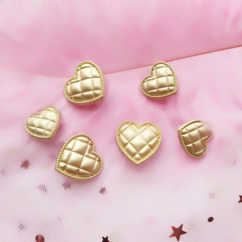 20 шт./лот высокое качество пуговицы в форме сердца с одним отверстием швейные