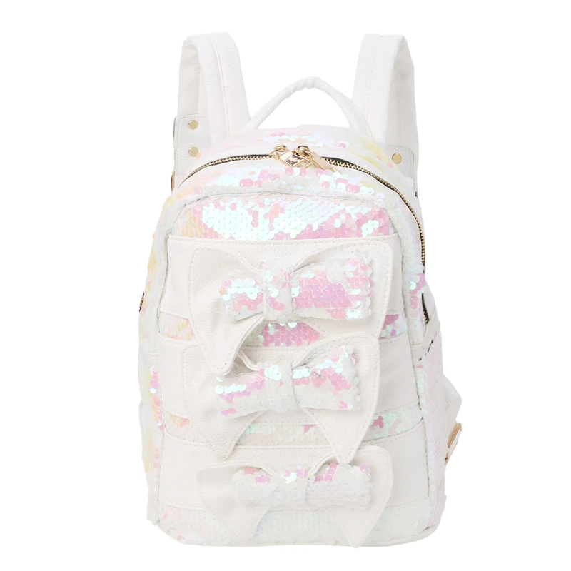 

Women Sequins Backpack Mini Shoulder Bag Travel Handbag School Rucksack Satchel
