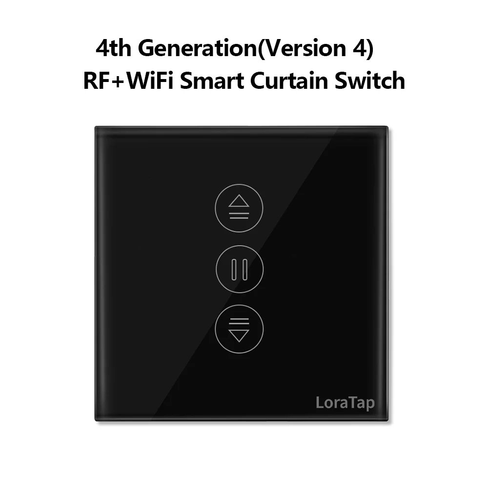 QCSMART Tuya 4-го поколения переключатель штор для роллеров