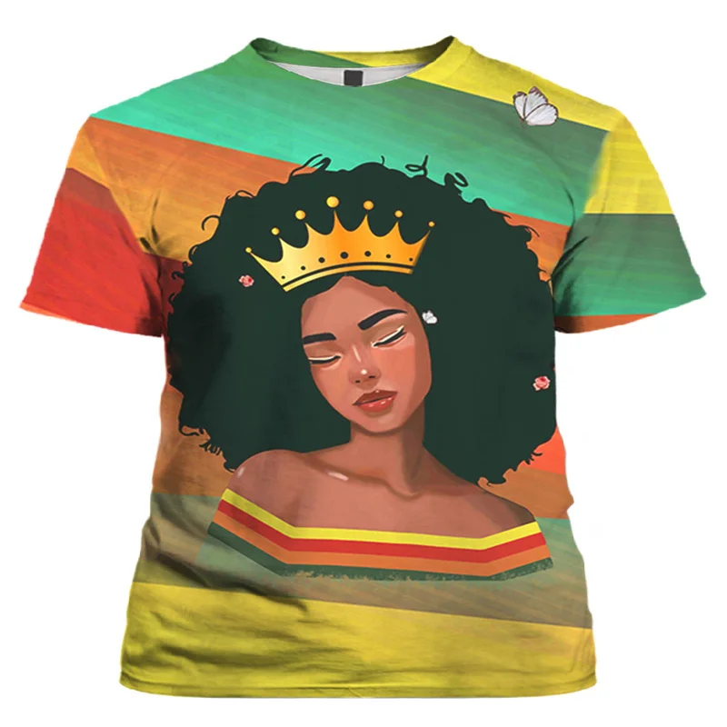 

2021 New Arrival Women T-Shirt 3D Digital Full Printing Fashion Anime Shirt Short Sleeve Harajuku Anime Shirt