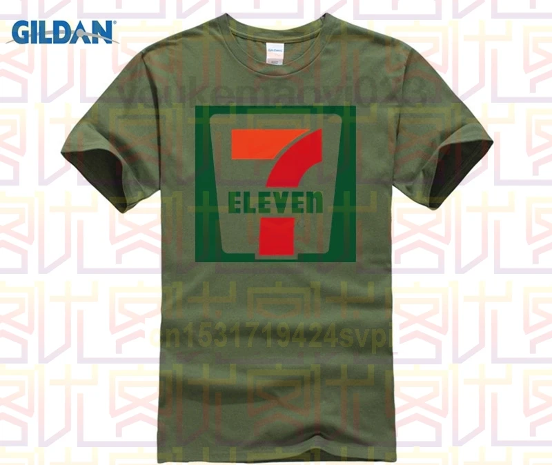 Футболка Seven Eleven для супермаркетов и работников модная брендовая мужская